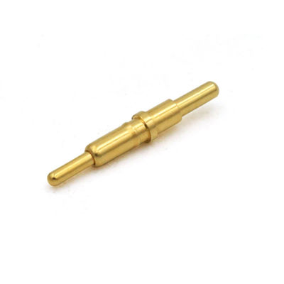 Brass Double Head  Spring Loaded Contact Pogo Pin For Clamp Remote Control