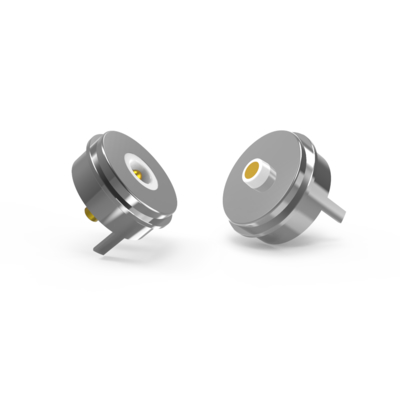 10mm round  male female magnetic connector 12V 5A magnetic power connector